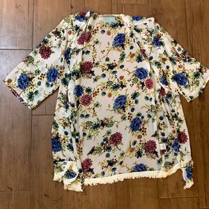 Floral Kimono Cardigan